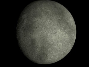 animated 4k mercury model 3D Model