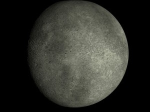 animated 4k mercury model 3D Model