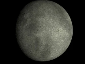 modello animato di mercurio 4K Modello 3D