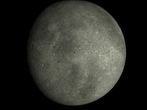 animated 4k mercury model 3D Model