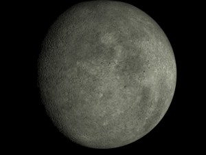 animated 4k mercury model 3D Model
