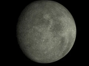 modello animato di mercurio 4K Modello 3D