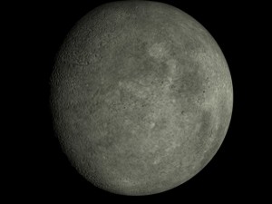 animated 4k mercury model 3D Model