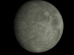 animated 4k mercury model 3D Model