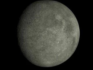 modello animato di mercurio 4K Modello 3D