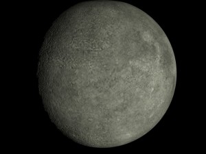 animated 4k mercury model 3D Model
