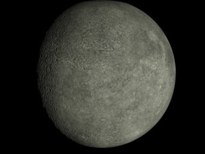 animated 4k mercury model 3D Model