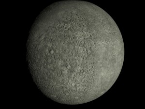 animated 4k mercury model 3D Model