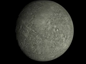 modello animato di mercurio 4K Modello 3D