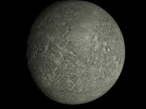 animated 4k mercury model 3D Model