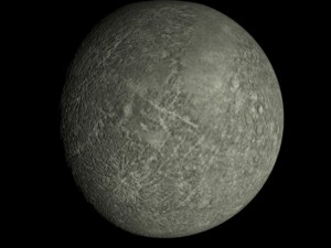 animated 4k mercury model 3D Model