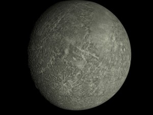animated 4k mercury model 3D Model