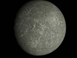 animated 4k mercury model 3D Model