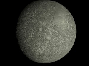 animated 4k mercury model 3D Model