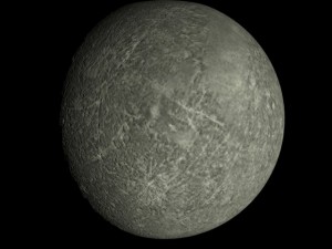 animated 4k mercury model 3D Model