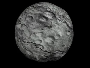 animowany model asteroidy HD Model 3D