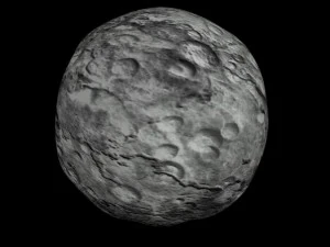 animowany model asteroidy HD Model 3D