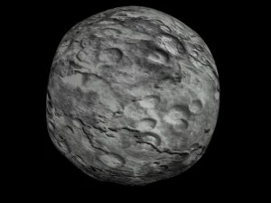 animowany model asteroidy HD Model 3D