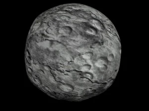 animowany model asteroidy HD Model 3D