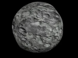 animowany model asteroidy HD Model 3D