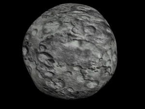 animowany model asteroidy HD Model 3D