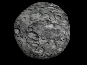 animowany model asteroidy HD Model 3D