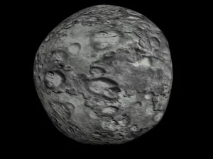 animowany model asteroidy HD Model 3D