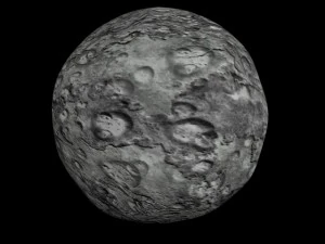 animowany model asteroidy HD Model 3D