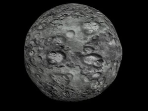 animowany model asteroidy HD Model 3D