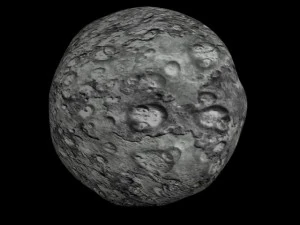 animowany model asteroidy HD Model 3D