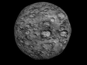 animowany model asteroidy HD Model 3D