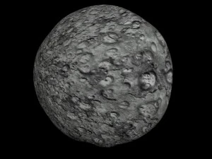 animowany model asteroidy HD Model 3D