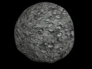 animowany model asteroidy HD Model 3D