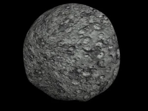 animowany model asteroidy HD Model 3D