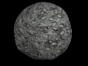 animowany model asteroidy HD Model 3D