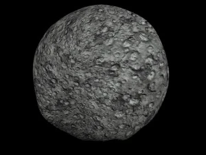 animowany model asteroidy HD Model 3D