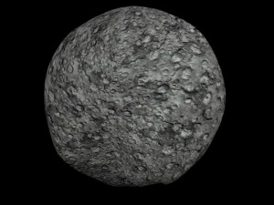 animowany model asteroidy HD Model 3D