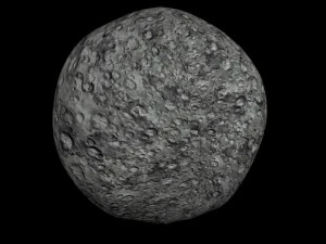 animowany model asteroidy HD Model 3D