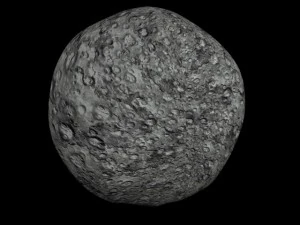 animowany model asteroidy HD Model 3D