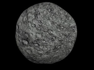 animowany model asteroidy HD Model 3D