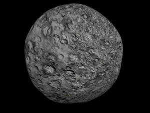 animowany model asteroidy HD Model 3D