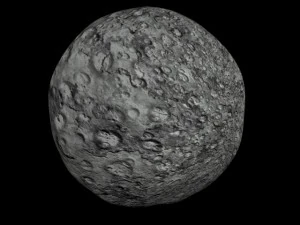 animowany model asteroidy HD Model 3D