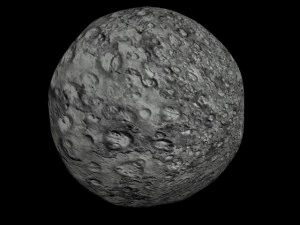 animowany model asteroidy HD Model 3D