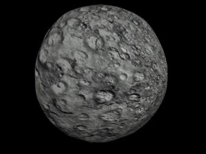 animowany model asteroidy HD Model 3D