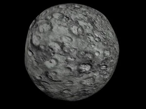 animowany model asteroidy HD Model 3D