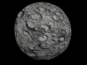 animowany model asteroidy HD Model 3D