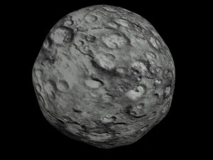 animowany model asteroidy HD Model 3D