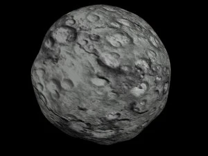 animowany model asteroidy HD Model 3D