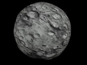 animowany model asteroidy HD Model 3D