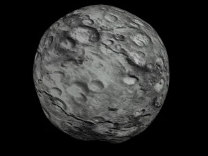 animowany model asteroidy HD Model 3D